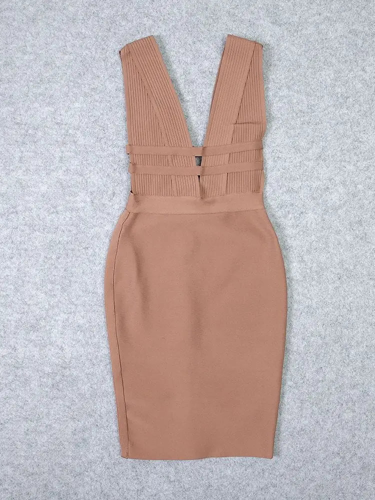 https://ae01.alicdn.com/kf/Sfc274b42232347b28de59a7debe885d8o/BEAUKEY-Khaki-Cut-Out-Bandage-Dress-2023-For-Women-Spring-Keyhole-White-Plunging-V-Tank-Dress.jpg