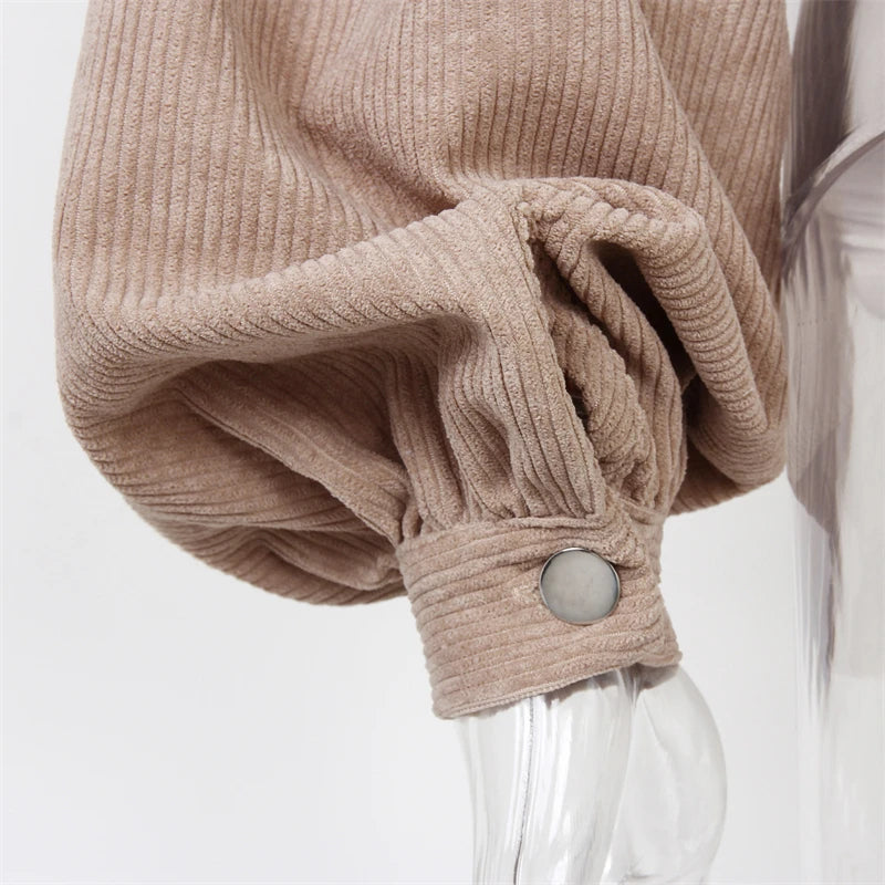 https://ae01.alicdn.com/kf/S352deef1f4d54be0b88d2cb79f79002aP/2024-Spring-Autumn-Short-Coats-Corduroy-Women-s-Jacket-Single-Breasted-Turndown-Collar-Long-Lantern-Sleeves.jpg